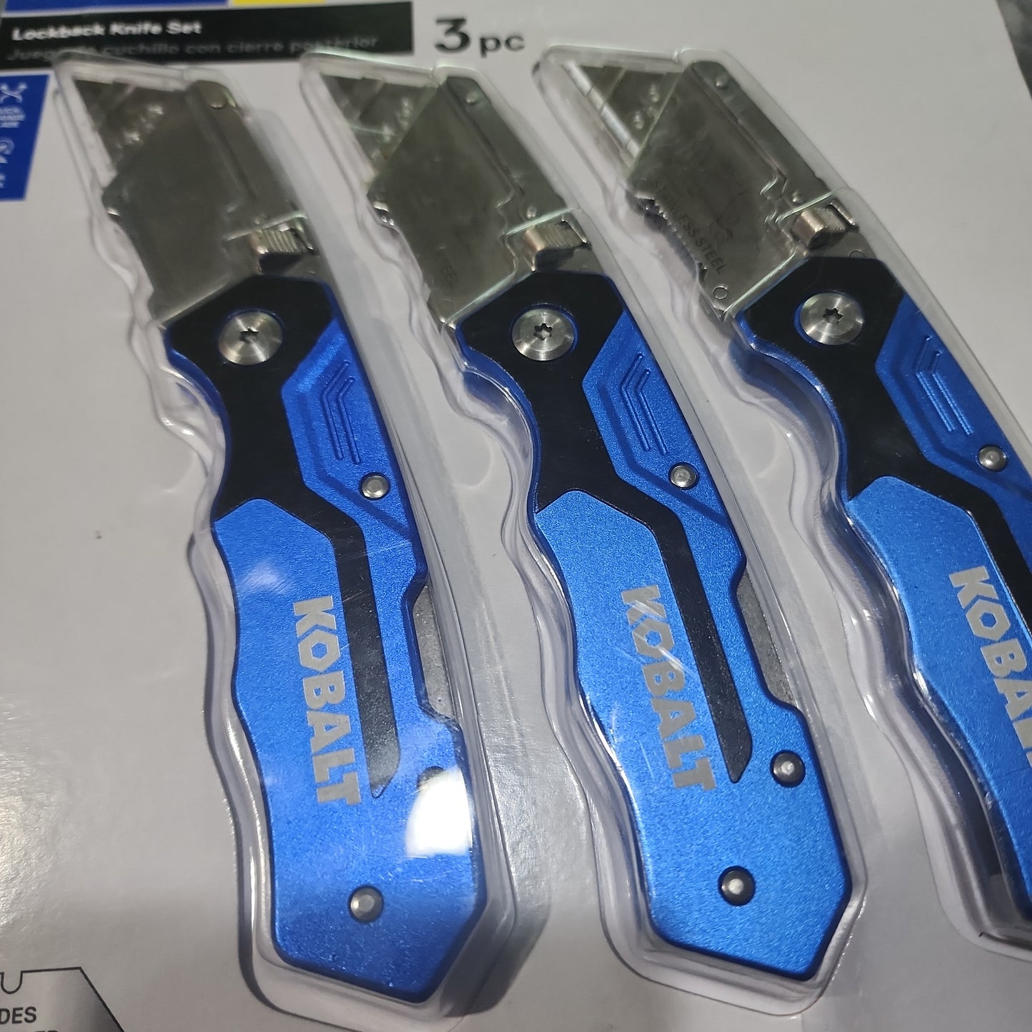 Kobalt Lockback Knife Set