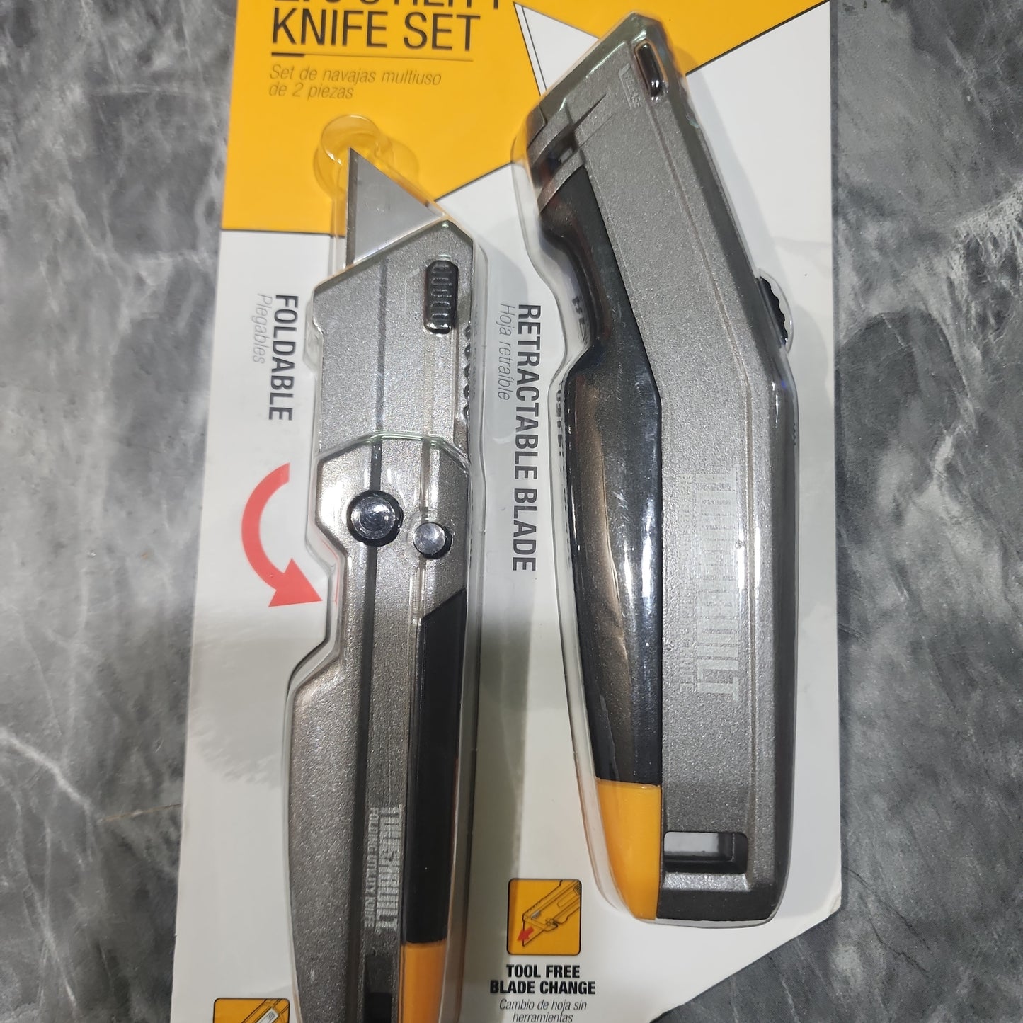 Toughbuilt 2pc utility knife set