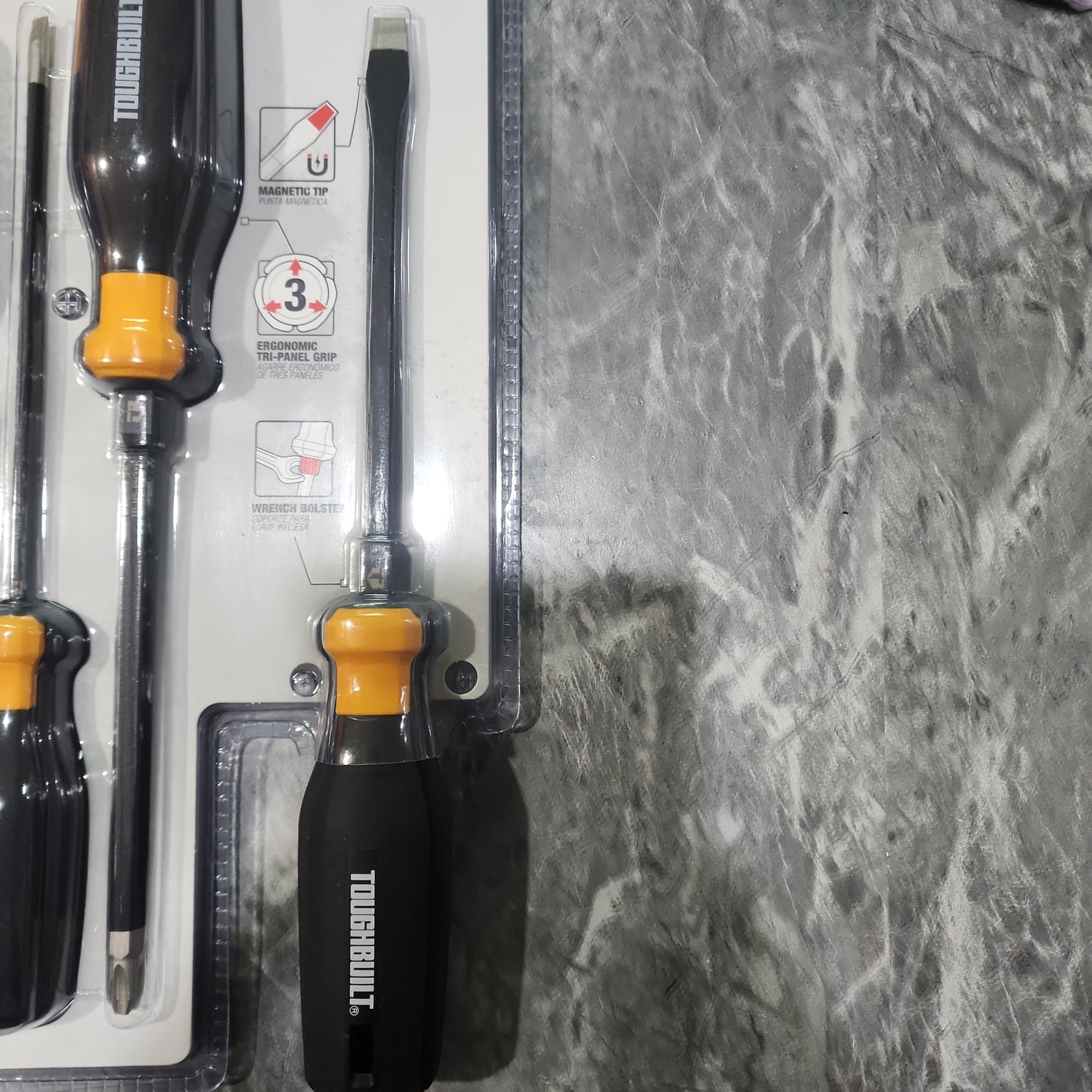 Tougbuilt 8pc Screwdriver set