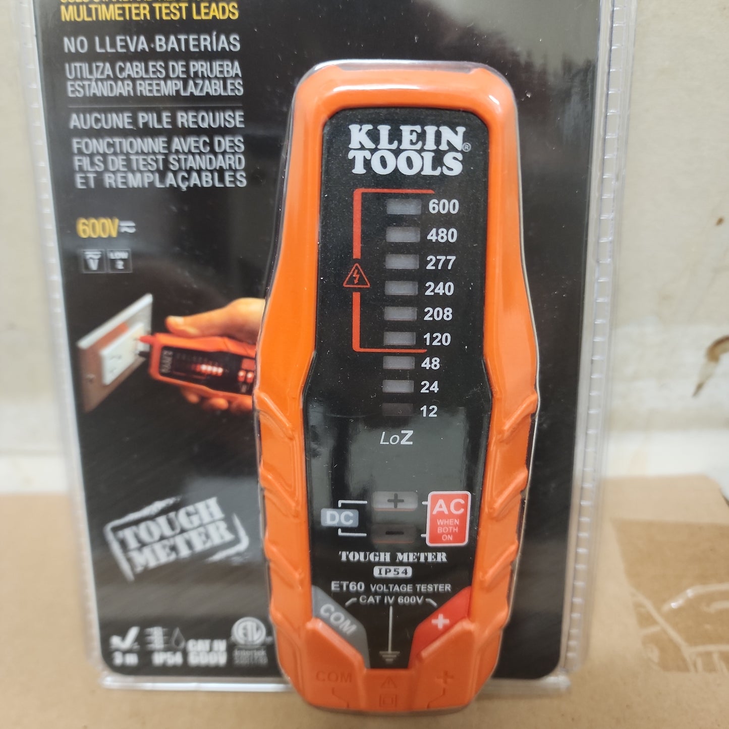 Klein Tools Electronic AC/DC Voltage Tester