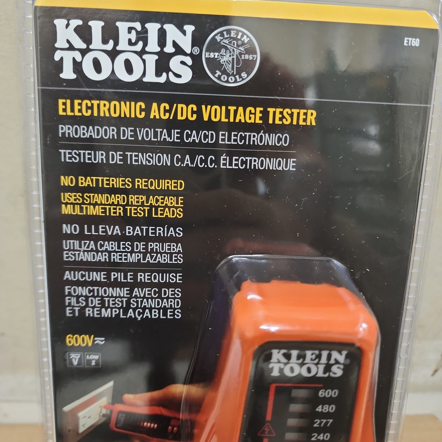 Klein Tools Electronic AC/DC Voltage Tester