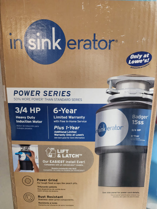 Insinkerator Badger 15ss