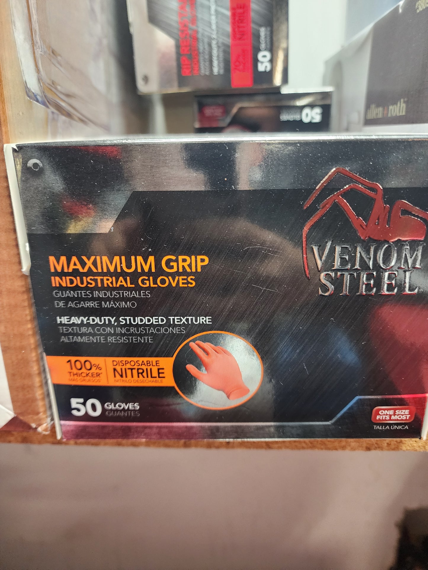 Venom Steel Maximum Grip industrial Gloves